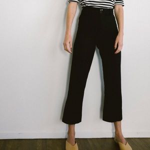 Maria Stanley Luna Wide Leg Crop Pants, size 6